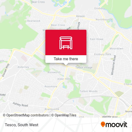 Tesco map