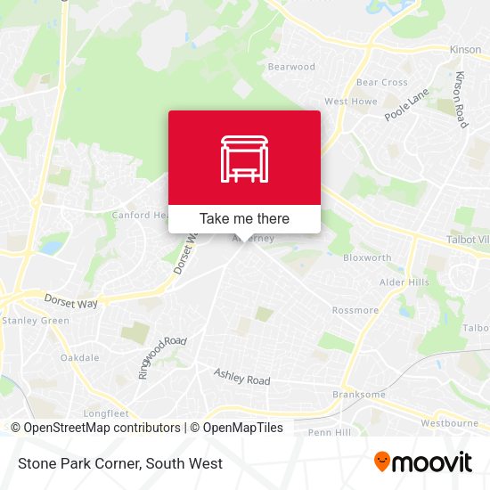 Stone Park Corner map