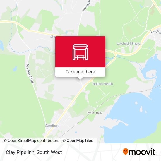 Clay Pipe Inn map