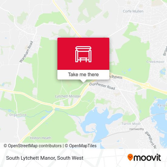 South Lytchett Manor map