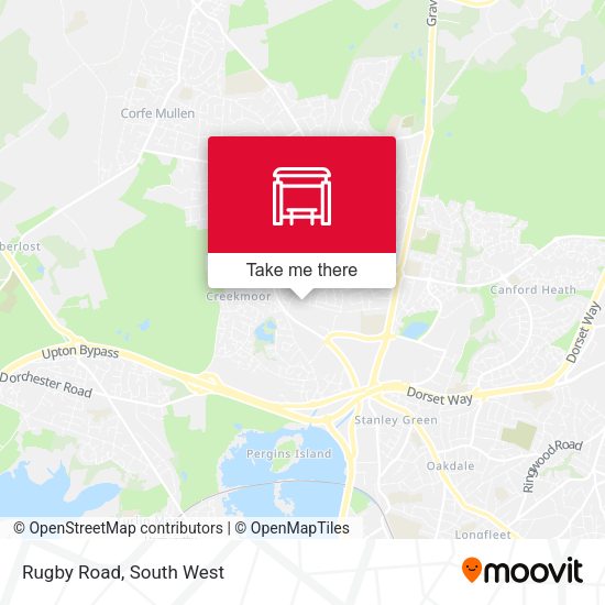 Rugby Road map