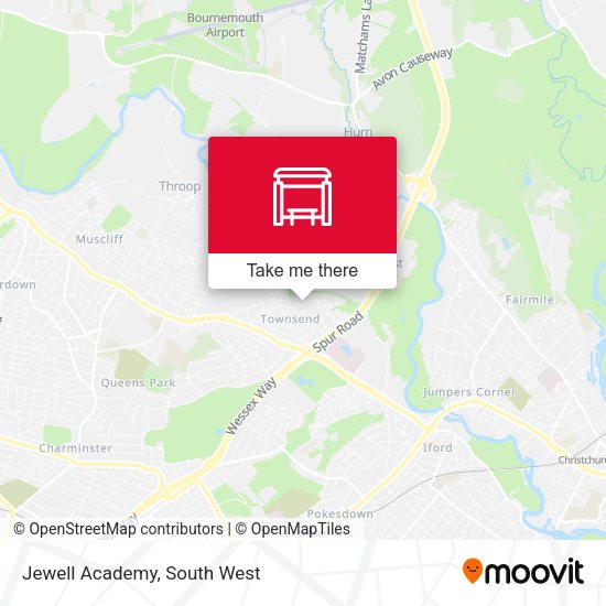 Jewell Academy map