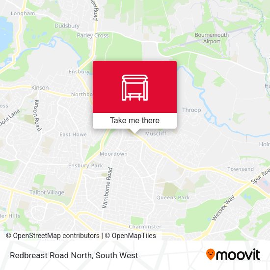 Redbreast Road North map