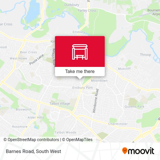 Barnes Road map