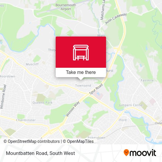 Mountbatten Road map