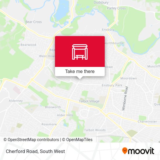 Cherford Road map