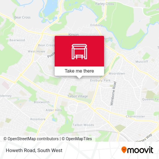 Howeth Road map