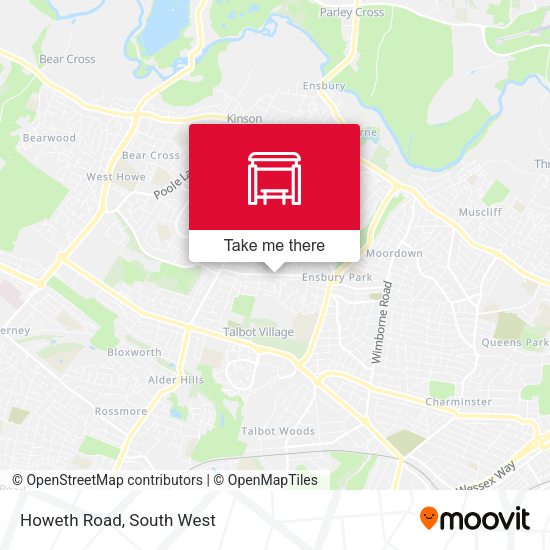 Howeth Road map