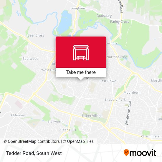 Tedder Road map