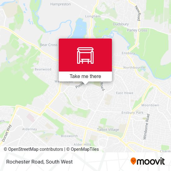 Rochester Road map