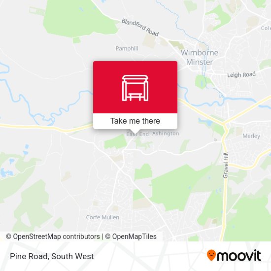 Pine Road map