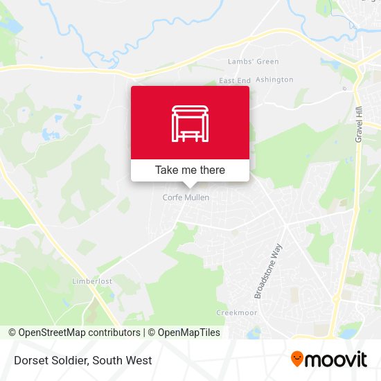 Dorset Soldier map