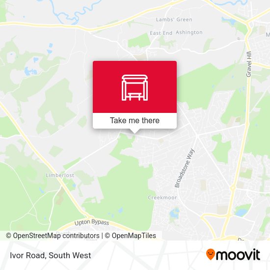 Ivor Road map