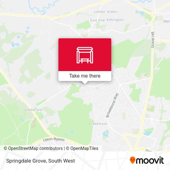 Springdale Grove map