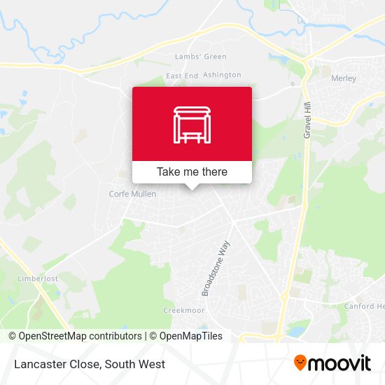 Lancaster Close map