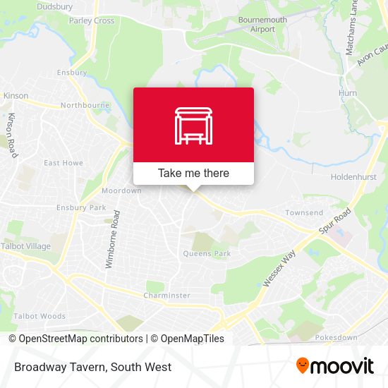Broadway Tavern map