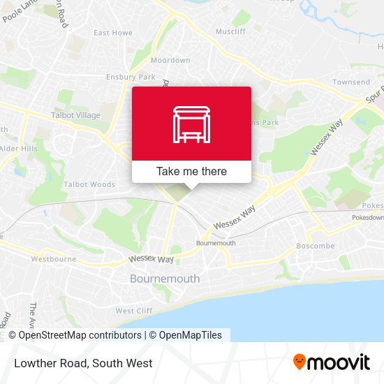 Lowther Road map