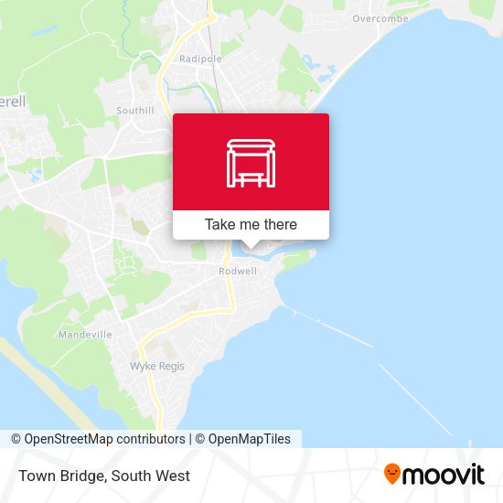 Town Bridge map