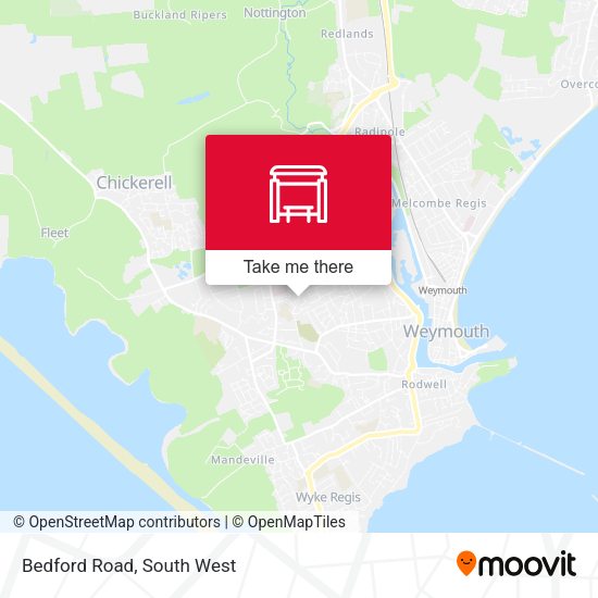 Bedford Road map