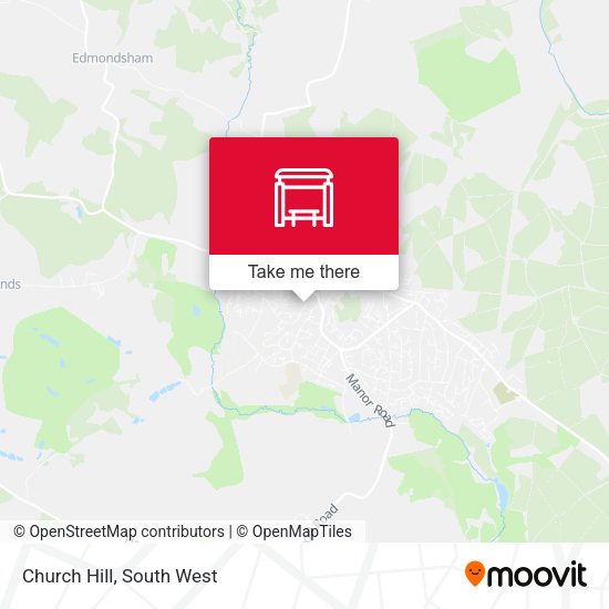 Church Hill map