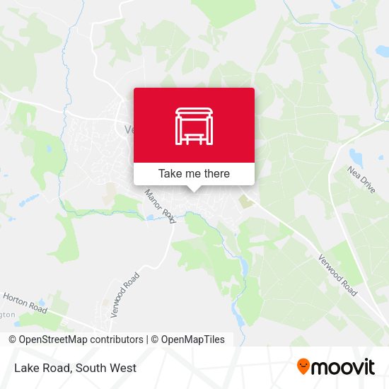 Lake Road map