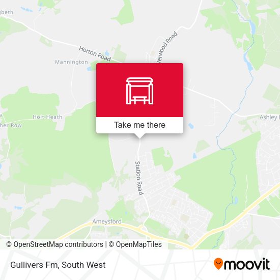 Gullivers Fm map