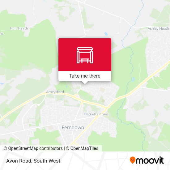 Avon Road map