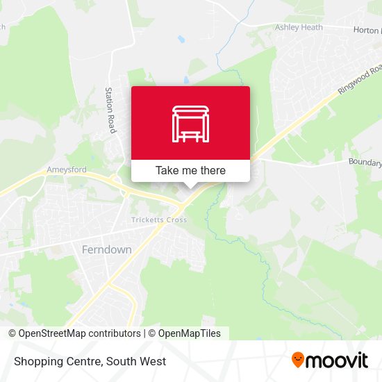 Shopping Centre map