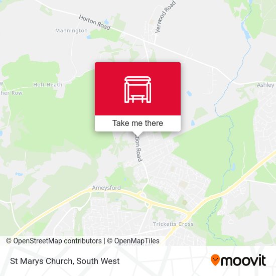 St Marys Church map