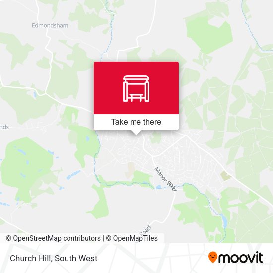 Church Hill map