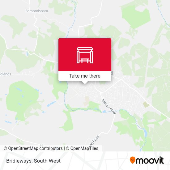 Bridleways map