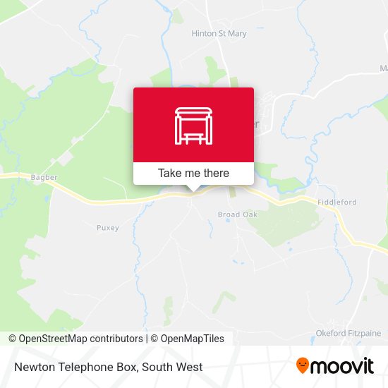 Newton Telephone Box map