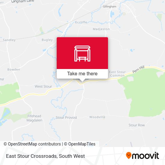 East Stour Crossroads map