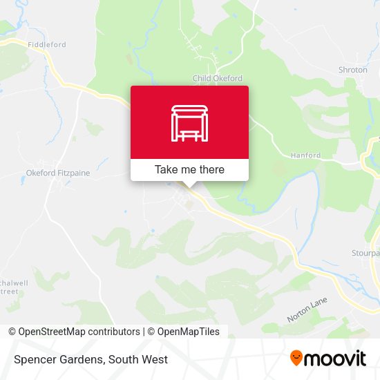 Spencer Gardens map