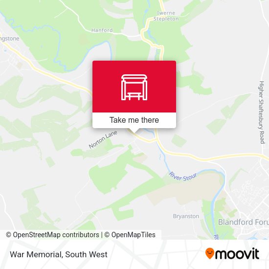 War Memorial map