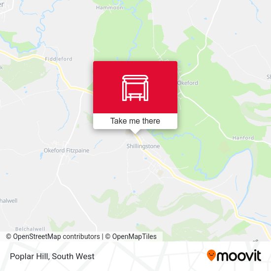 Poplar Hill map