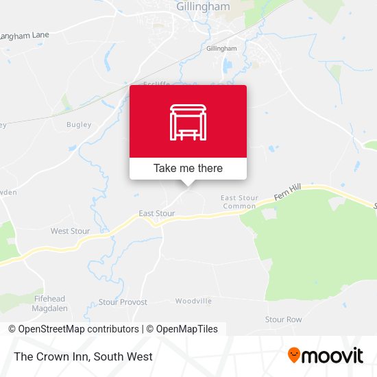 The Crown Inn map