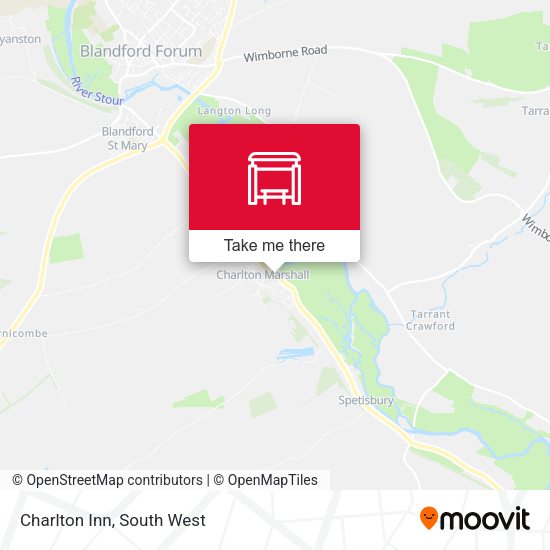 Charlton Inn map