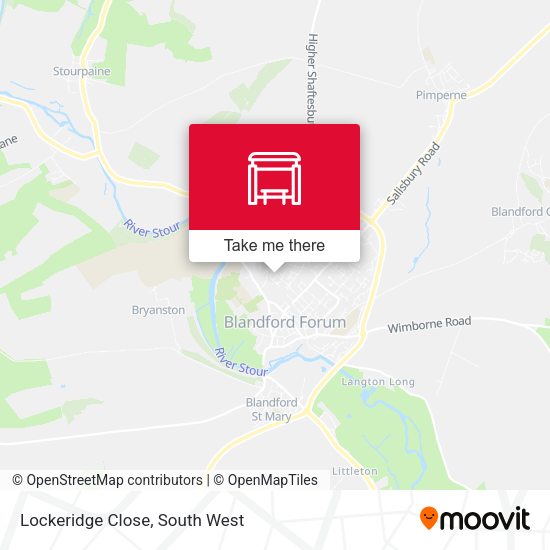 Lockeridge Close map