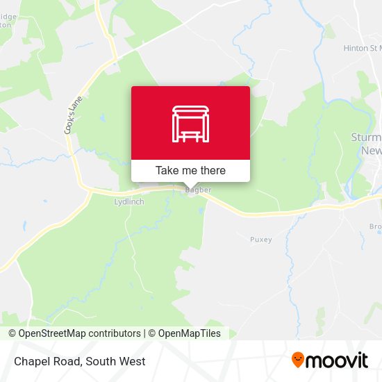 Chapel Road map