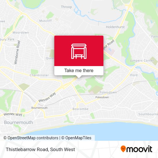 Thistlebarrow Road map