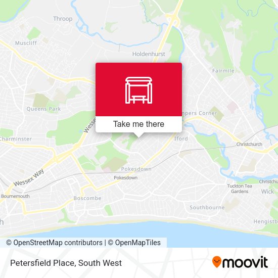 Petersfield Place map