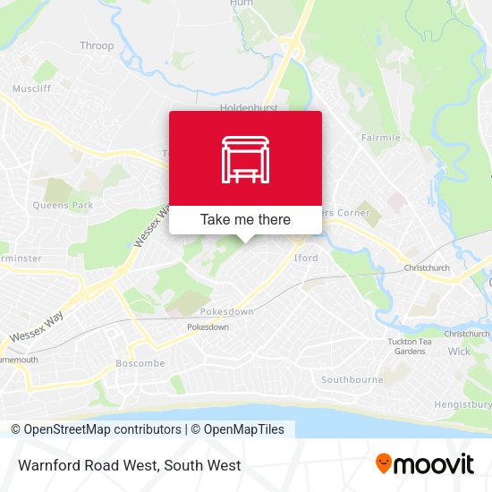 Warnford Road West map