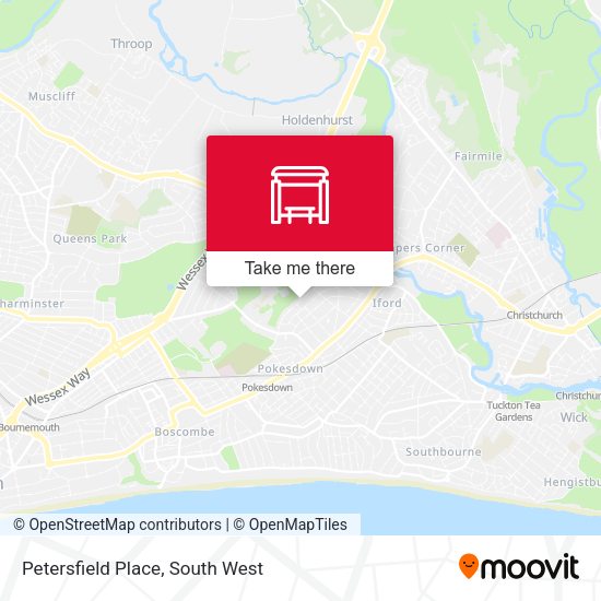 Petersfield Place map