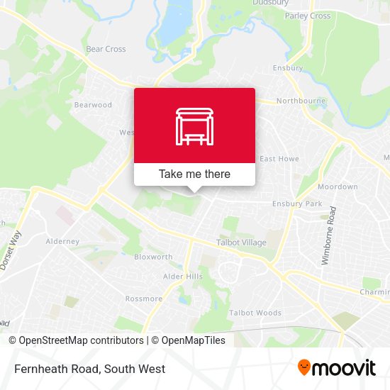 Fernheath Road map
