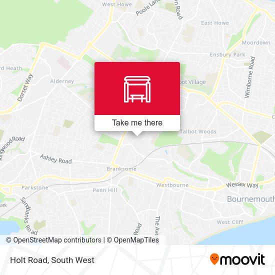 Holt Road map