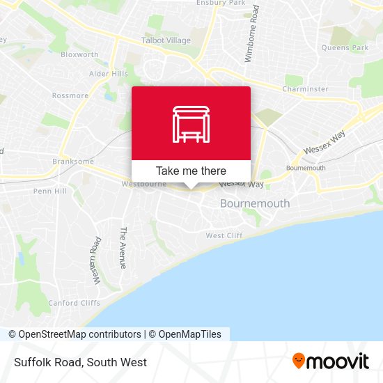 Suffolk Road map