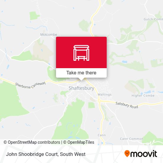 John Shoobridge Court map