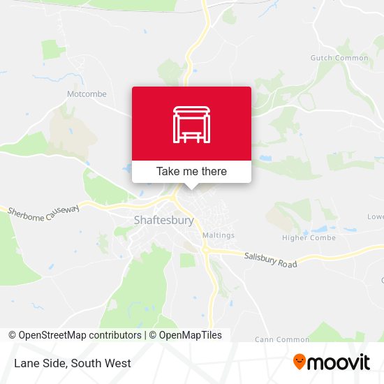 Lane Side map