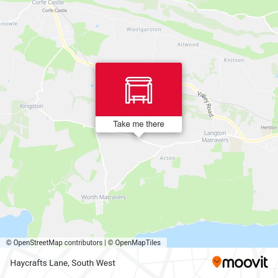 Haycrafts Lane map